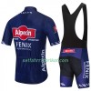 Fahrradbekleidung Radtrikot Kurzarm + Trägershorts 2020 Alpecin-Fenix N001